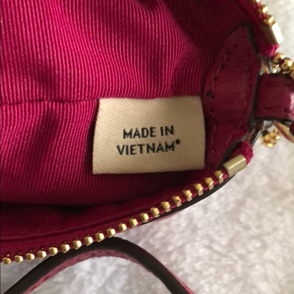 Fuzzy trim Coach wristlet - Picture 7 of 7